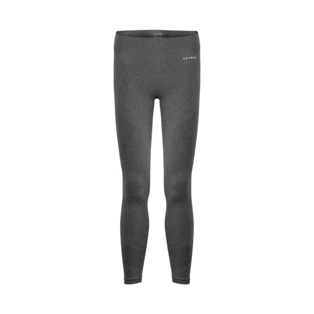 USA Pro Childrens/Kids Seamless Tight Leggings / Charcoal